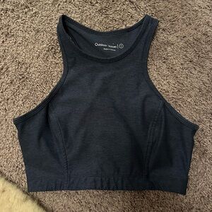 Outdoor Voices Women's Dark Gray/blue Sports Bra Sz small